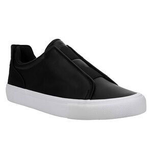 London Fog Francis Low Slip On‎ Sneakers - Size 9.5 Men's - Black - NWB